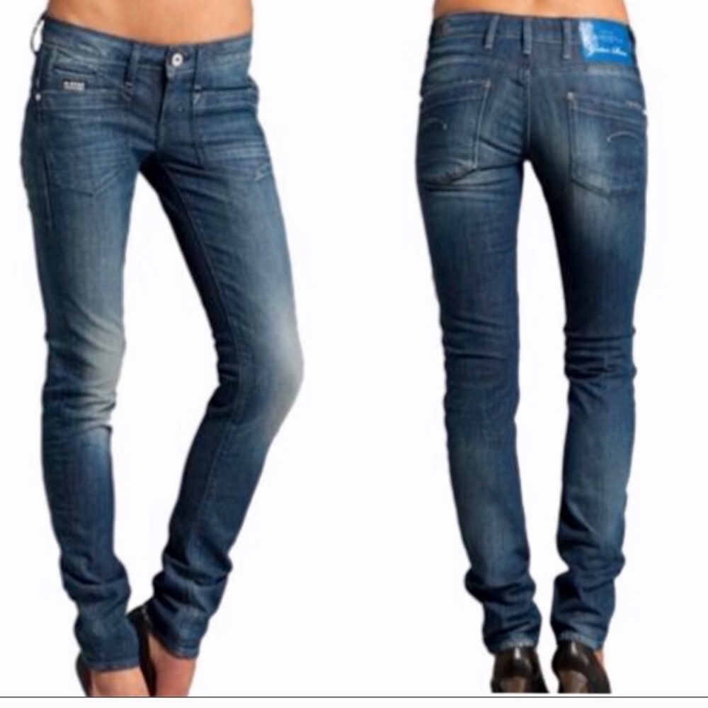 G-Star Low T Skinny WMN Jeans Sz 29/34